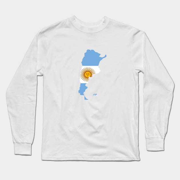 Argentina Long Sleeve T-Shirt by sofjac